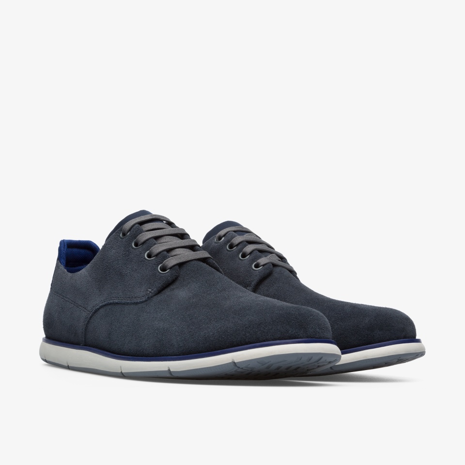 Zapatos de Vestir Camper Smith Hombre - Azules | Camper Online + 9072ZTHWM